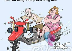 Chết cười vì lấy vợ quá béo