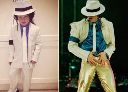 Con trai Rooney hóa trang thành Michael Jackson