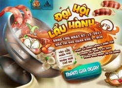 Đại tiệc Lẩu Hành sớm hút khách từ "món khai vị"