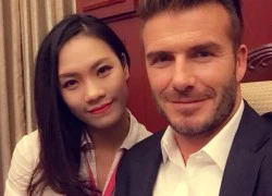 Danh tính cô gái chụp ảnh cùng David Beckham gây bão mạng