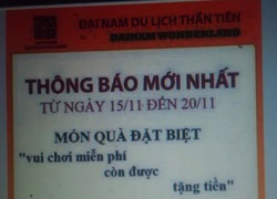 Điều tra người mạo danh ông chủ Đại Nam hứa tặng du khách 10 tỷ đồng