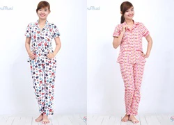 Đồ bộ pijama mặc nhà xinh yêu