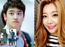 D.O. (EXO) và Sojin (Girl's Day) bất ngờ bị tung bằng chứng hẹn hò