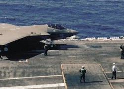 F-35C thử nghiệm thành công xuất sắc trên tàu sân bay