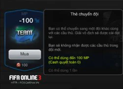 FIFA Online 3 sắp tung ra đơn vị tiền tệ mới