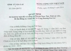 Giám đốc Sở dùng bằng giả: Tịch thu bằng cấp, bảo toàn chức vụ!