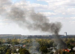 Giao tranh bùng phát dữ dội tại sân bay Donetsk, Ukraine