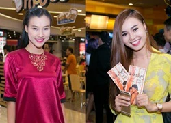 Hai ngọc nữ của showbiz Việt đọ sắc rực rỡ tại họp báo phim