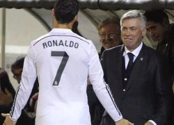 HLV Ancelotti 'nhại' C. Ronaldo