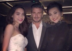 Hồ Ngọc Hà, Thanh Hằng tạo dáng thân mật cùng Becks