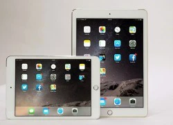 iPad Air 2, iPad mini 3 xách tay đã ngang với giá gốc tại Mỹ