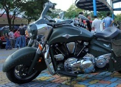 Kawasaki Vulcan phong cách bụi bặm của thợ độ Việt Nam