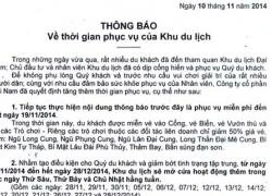 Khách quá đông, Đại Nam &#8220;xả cửa&#8221; đến hết năm