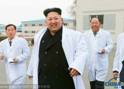 Kim Jong-un thị sát nhà máy sản xuất quân lương