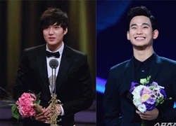 Lee Min Ho và Kim Soo Hyun nhận giải thưởng của Thủ tướng Hàn