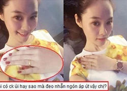 Linh Chi bất ngờ khoe ảnh đeo nhẫn ở ngón áp út