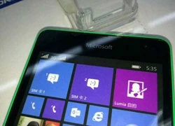 Lumia 535 mang thương hiệu Microsoft đầu tiên lộ ảnh