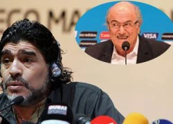 Maradona tố bị Sepp Blatter chơi xấu