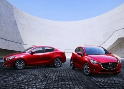 Mazda2 Sedan hoàn toàn mới chính thức lộ diện