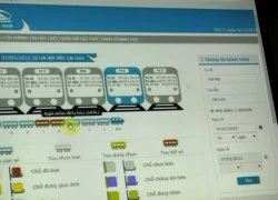 Mua vé tàu Tết điện tử, khách vẫn phải đến ga lấy vé