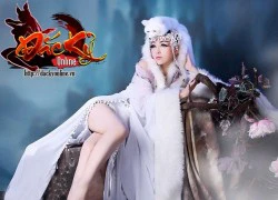 Nóng mắt với bộ ảnh cosplay Hồ ly 9 đuôi trong Đắc Kỷ Online