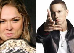 Ông hoàng nhạc Rap Eminem muốn 'sex' với nữ hoàng UFC