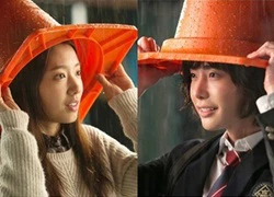 Park Shin Hye, Lee Jong Suk đáng yêu dưới mưa