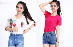 Quần short Jean nữ tua xinh