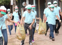 Ra quân tuyên truyền bảo vệ và làm sạch môi trường tại Bắc Giang