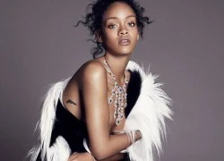 Rihanna sexy, bán nude đầy khiêu khích trên tạp chí ELLE