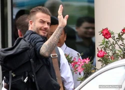 Rời Việt Nam, Becks giơ tay tạm biệt