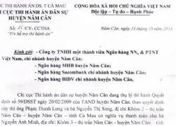 Thi hành án xen vào việc vay vốn hợp pháp của công dân?