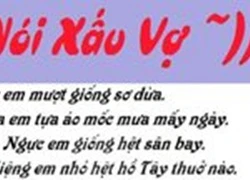 Thơ nói xấu vợ