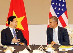 Thủ tướng Nguyễn Tấn Dũng gặp chính thức Tổng thống Obama