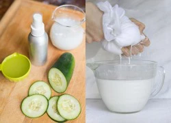 Tự làm lotion &#8217;siêu mịn&#8217; da từ dưa chuột cho mùa thu