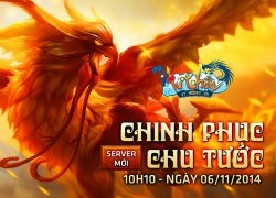 Tứ Thần khai mở server Chu Tước