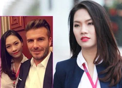 Vẻ đẹp thanh lịch của nữ tiếp viên chụp ảnh cùng Beckham