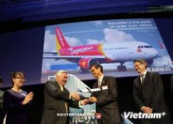 Vietjet chính thức sở hữu chiếc máy bay Airbus A320 đầu tiên