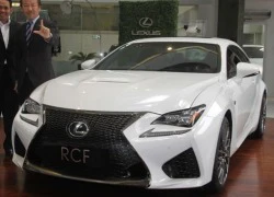 Xe thể thao hạng sang Lexus RC F cập bến Đông Nam Á