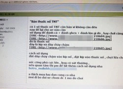 Báo động tội phạm sử dụng thuốc nổ trả thù cá nhân