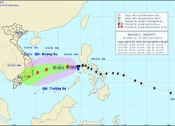 Bão Hagupit có khả năng đi vào Khánh Hòa-Bình Thuận