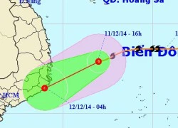 Bão suy yếu thành áp thấp nhiệt đới trước khi vào Việt Nam