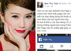 Bảo Thy đau đầu vì Fanpage giả xúc phạm nghệ sĩ khác