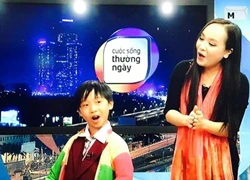 Bé trai lẳng lơ hoá Thị Mầu hạnh phúc gặp NSƯT Thu Huyền