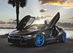 BMW i8 đen nhám - lên đời siêu phẩm