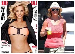 Britney Spears bị fan 'ném đá' vì Photoshop quá đà