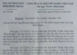 Cha Huỳnh Văn Nén đã nhận được quyết định hủy án của con