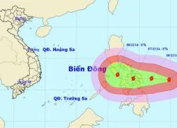 Chuyên gia thời tiết "căng mình" theo dõi diễn biến siêu bão Hagupit