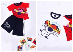 Combo 2 bộ đồ thun short Baby