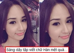 Mai Phương Thúy khoe khéo việc chăm chỉ học tiếng Trung